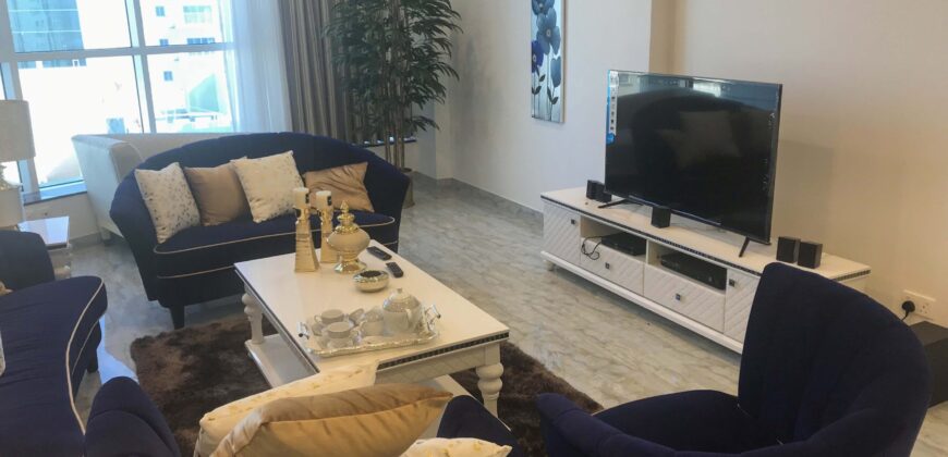 للايجارشقة سكنية نصف مفروشة بمنطقة ضاحية السيف