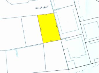 Land for sale RB located in Tubli , land size 382.10 SQM, offered for BD 98,709 /- (Price Negotiable)