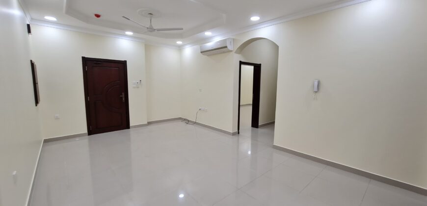 Three bedrooms flat for rent in Jurdab semi furnished without EWA