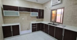 Three bedrooms flat for rent in Jurdab semi furnished without EWA