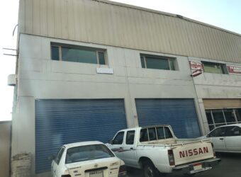 للإيجار معرض / الورشة (صناعي خفيف)، بمنطقة  توبلي الصناعية بقيمة الإيجار -/ 800  دينار بالشهر