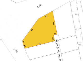 Land for sale B3 located in Adliya Town