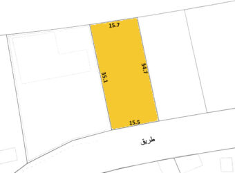Residential land for sale located in Sanad Town