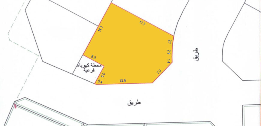 Residential land for sale located in Tubli
